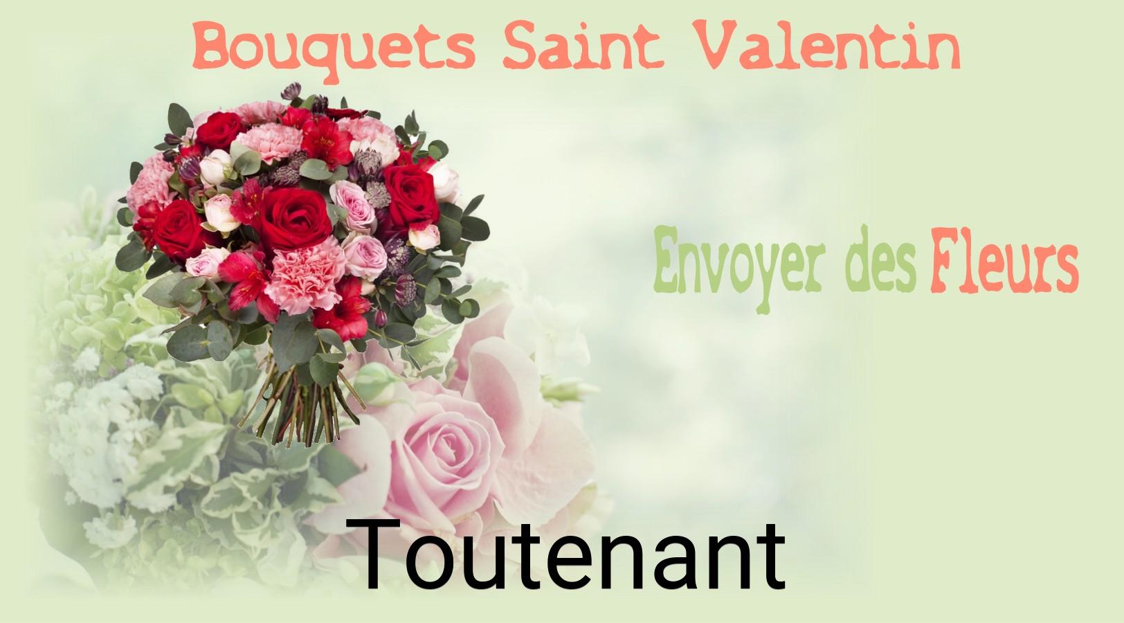 Roses de Saint-Valentin livrées à Toutenant